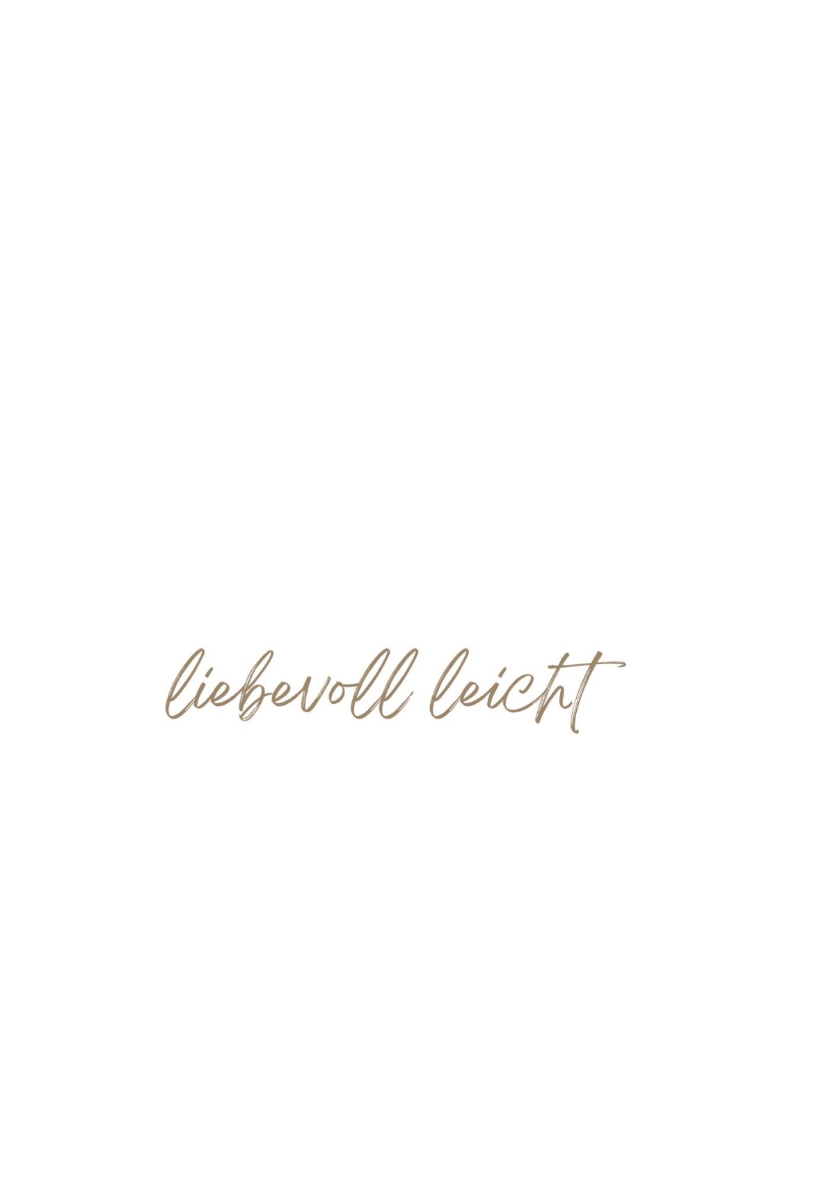 liebevollleicht